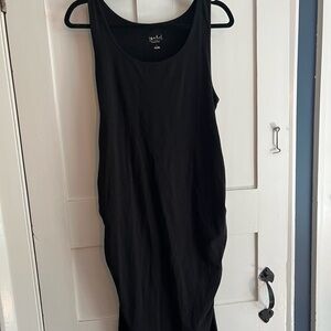 MATERNITY Black Bodycon Dress